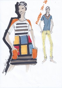Figurino Modern